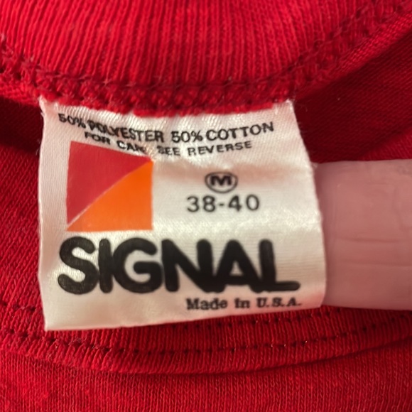 Vintage Coca-Cola 1980 L.A. Olympic Committee Signal T-shirt - Picture 4 of 4